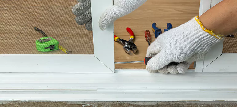Installing Garage Door Rails in Englewood, FL